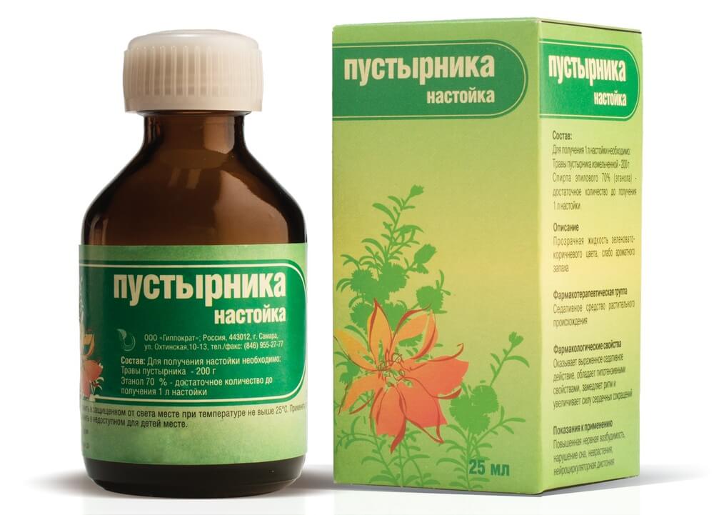 Настойка пустырника при повышенном давлении: инструкция по применению