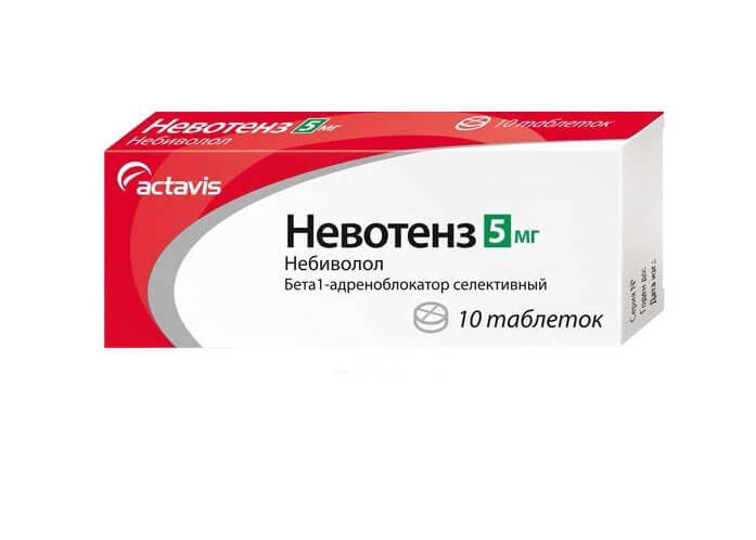 Таблетки Невотенз: инструкция по применению, отзывы кардиологов